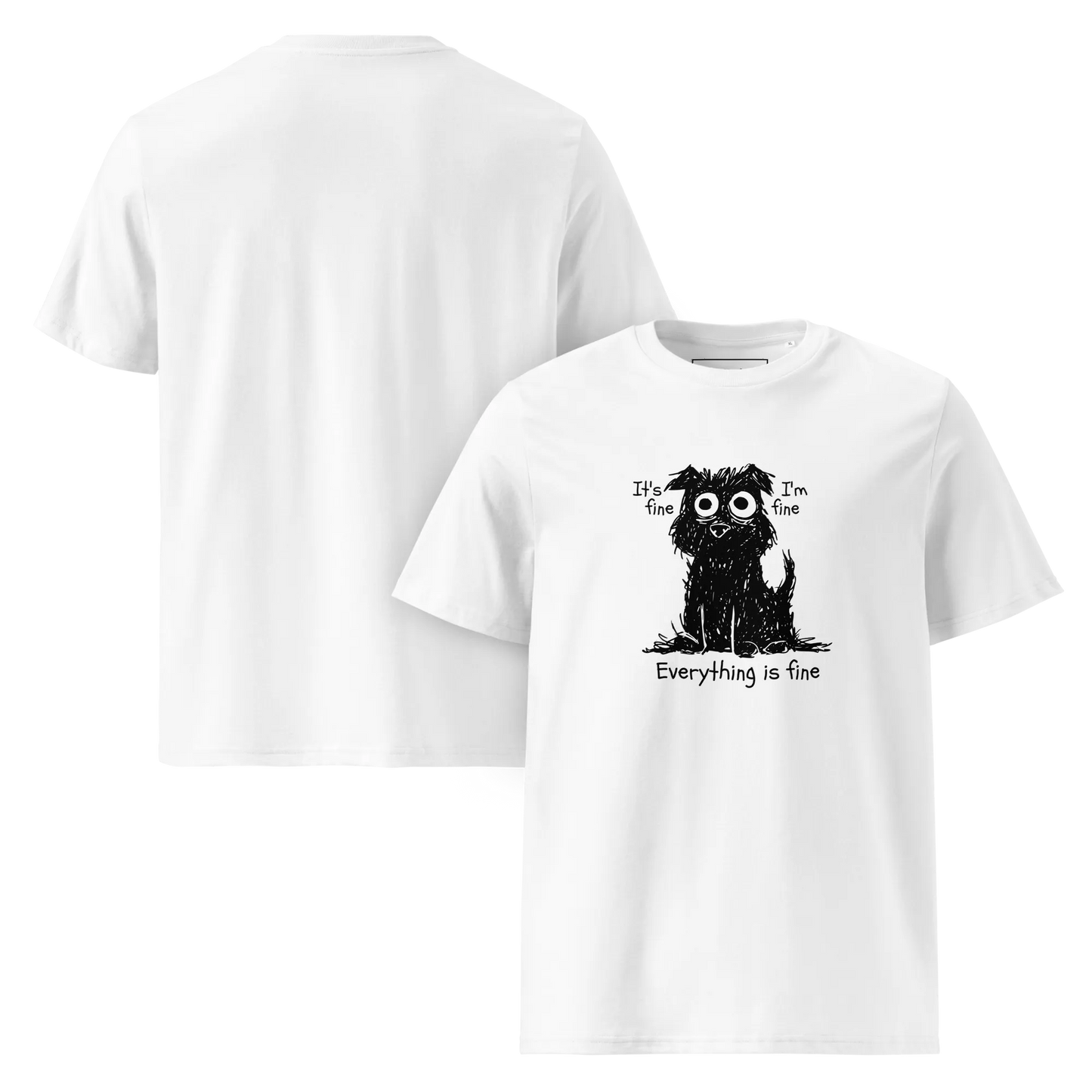 Stressy Dog – T-Shirt aus Bio Baumwolle