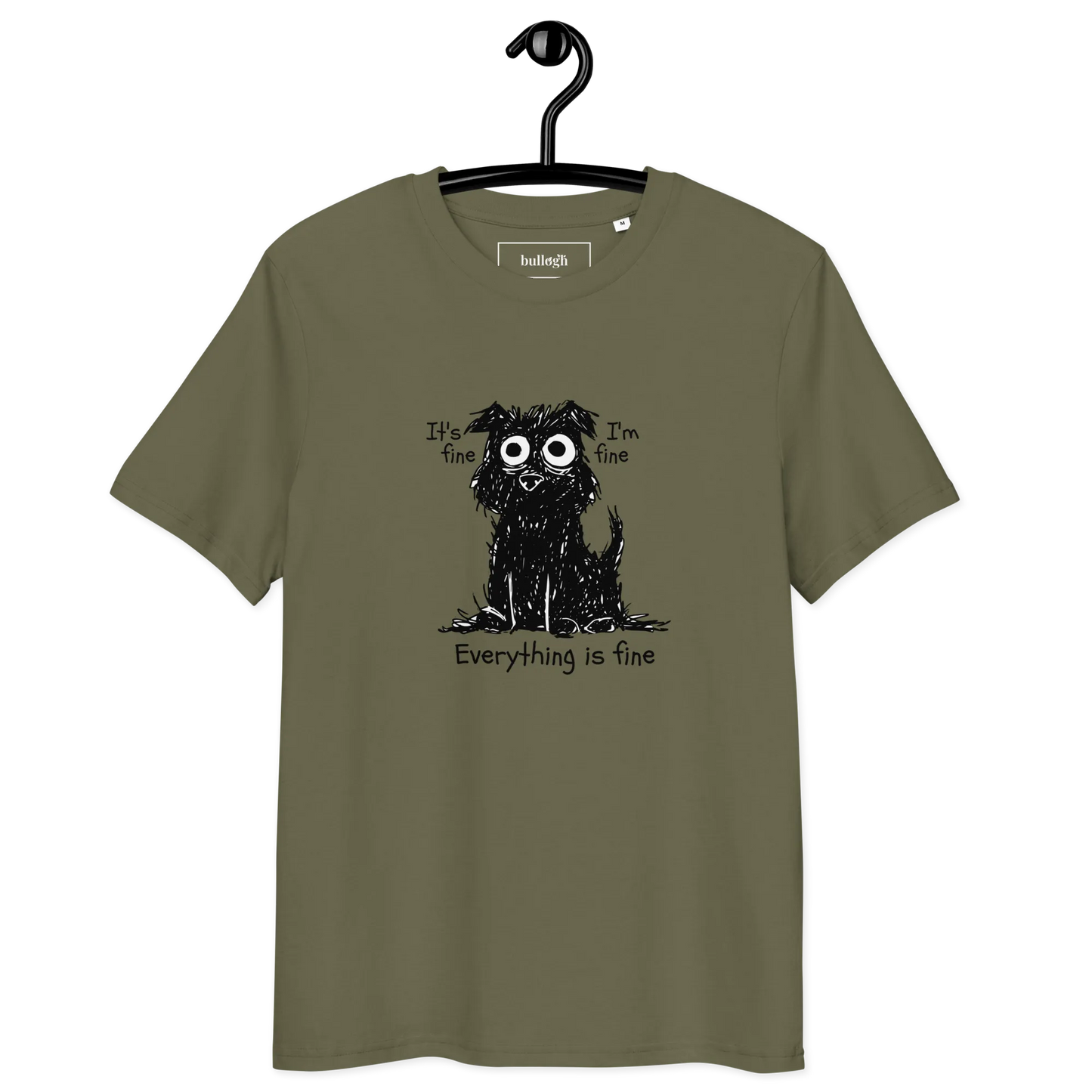 Stressy Dog – T-Shirt aus Bio Baumwolle