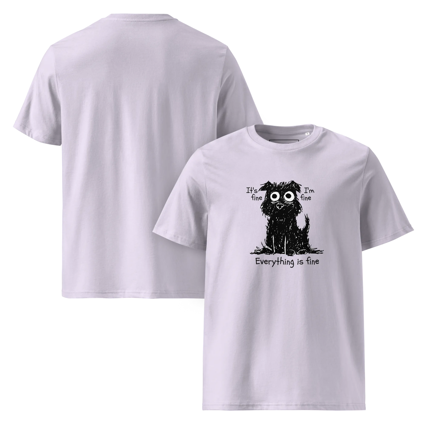Stressy Dog – T-Shirt aus Bio Baumwolle
