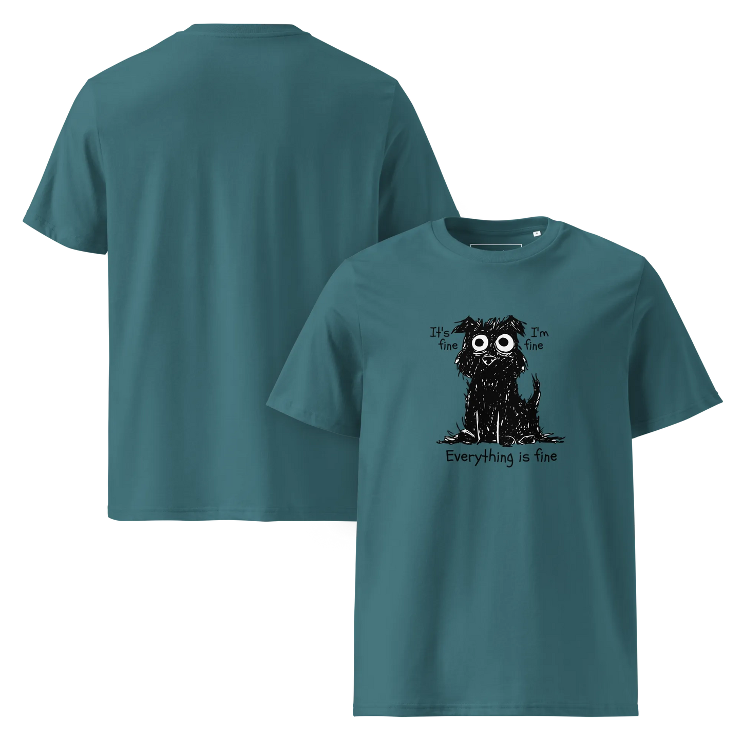 Stressy Dog – T-Shirt aus Bio Baumwolle