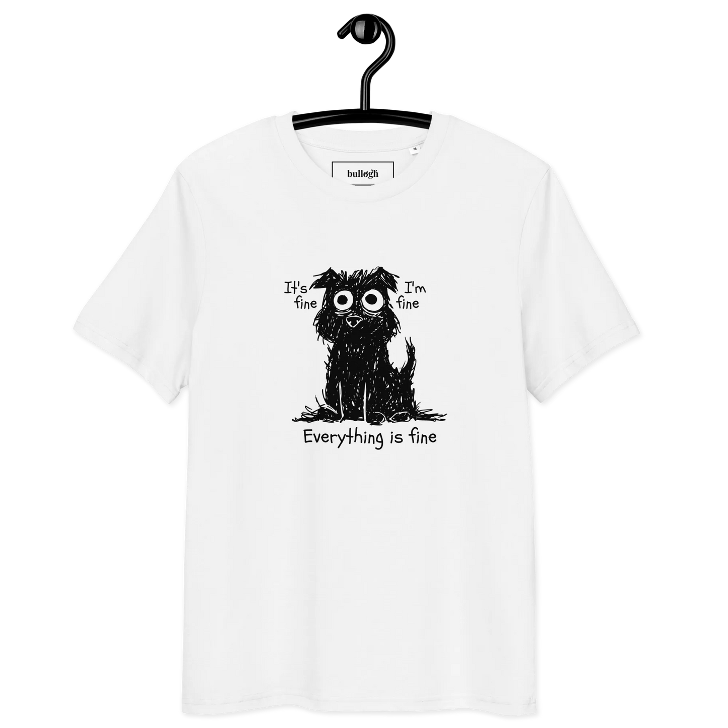 Stressy Dog – T-Shirt aus Bio Baumwolle