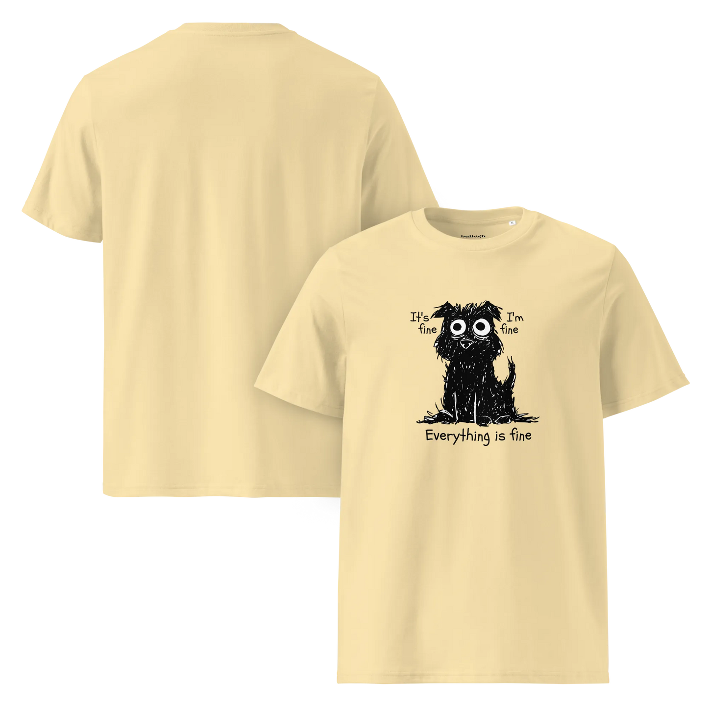 Stressy Dog – T-Shirt aus Bio Baumwolle