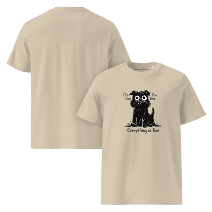 Stressy Dog – T-Shirt aus Bio Baumwolle
