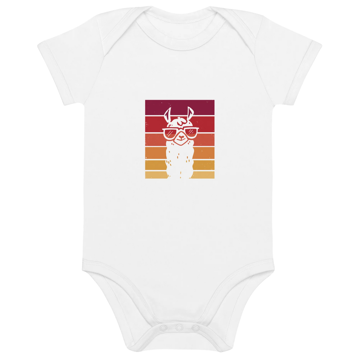 Süßes Lama - Baby Body aus Bio Baumwolle