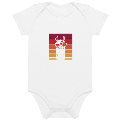 Süßes Lama - Baby Body aus Bio Baumwolle