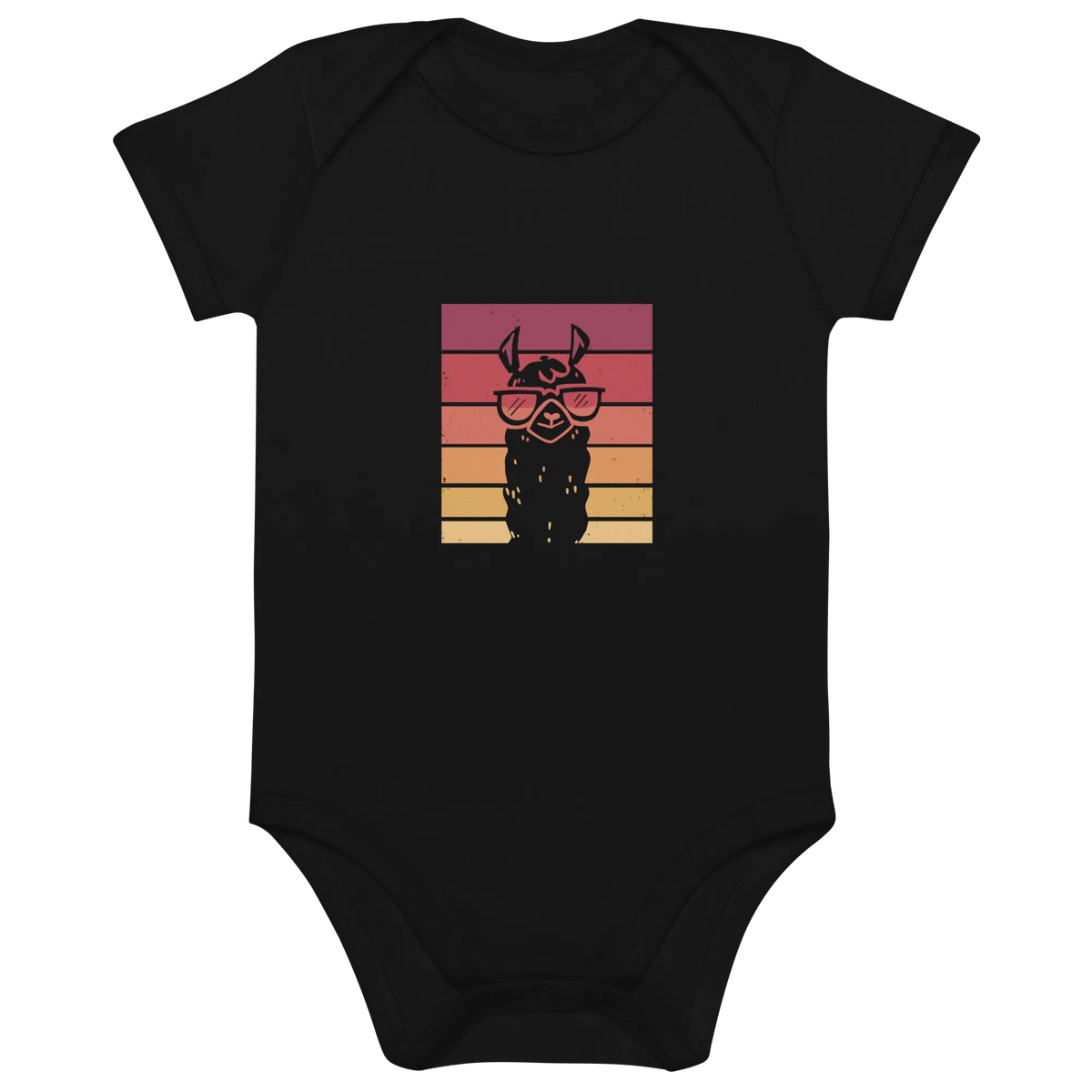 Süßes Lama - Baby Body aus Bio Baumwolle