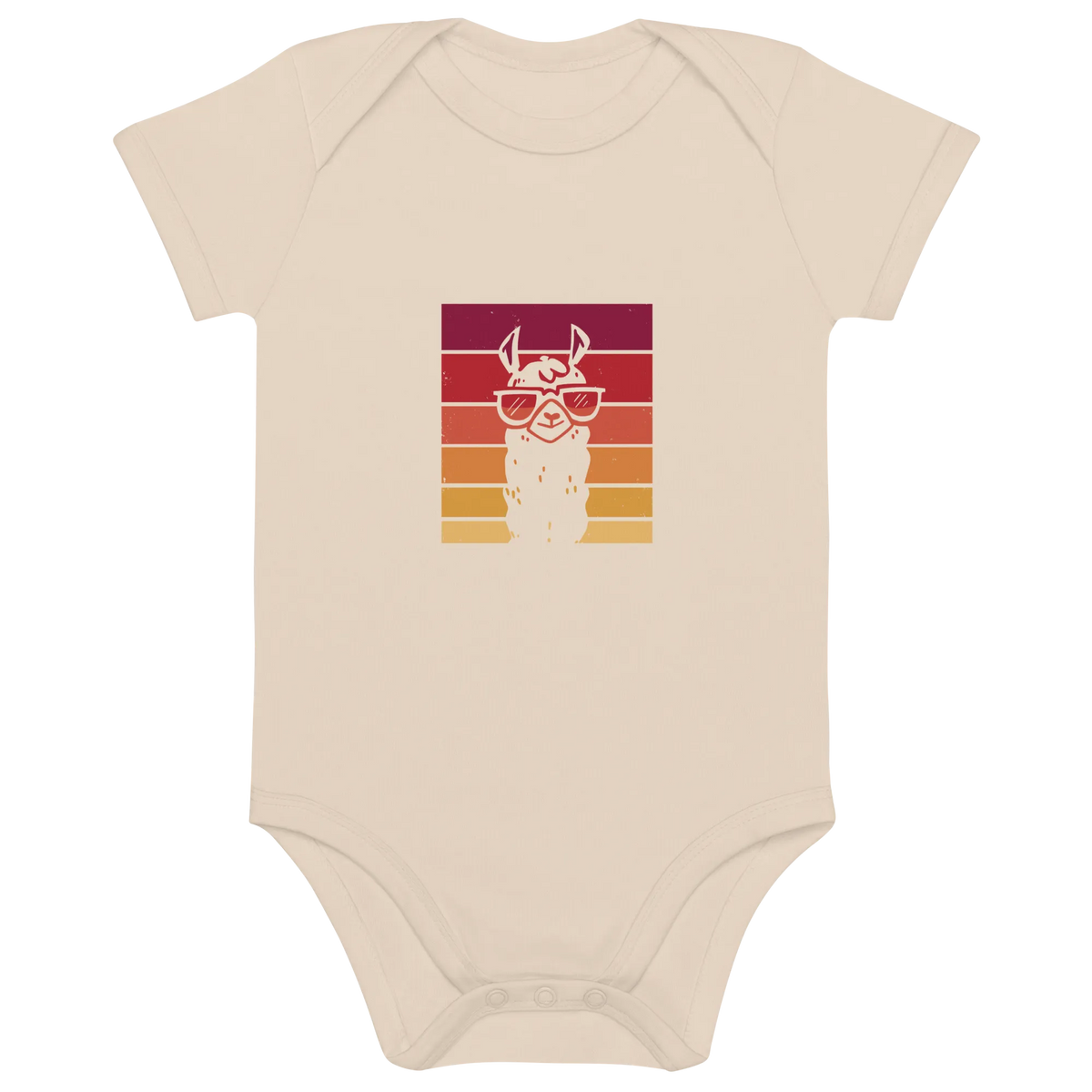 Süßes Lama - Baby Body aus Bio Baumwolle