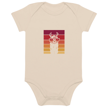 Süßes Lama - Baby Body aus Bio Baumwolle