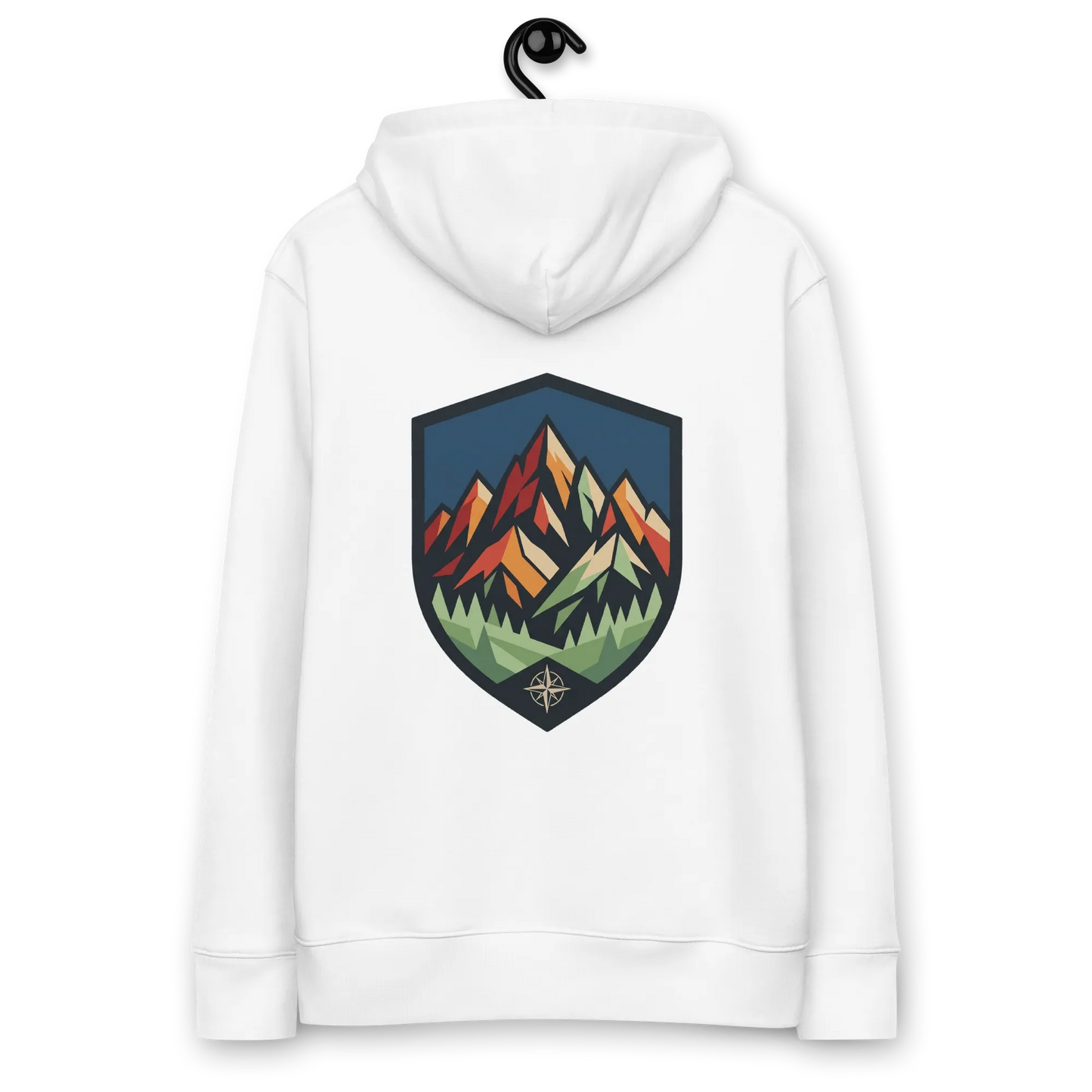 Summit Badge Hoodie - aus Bio Baumwolle