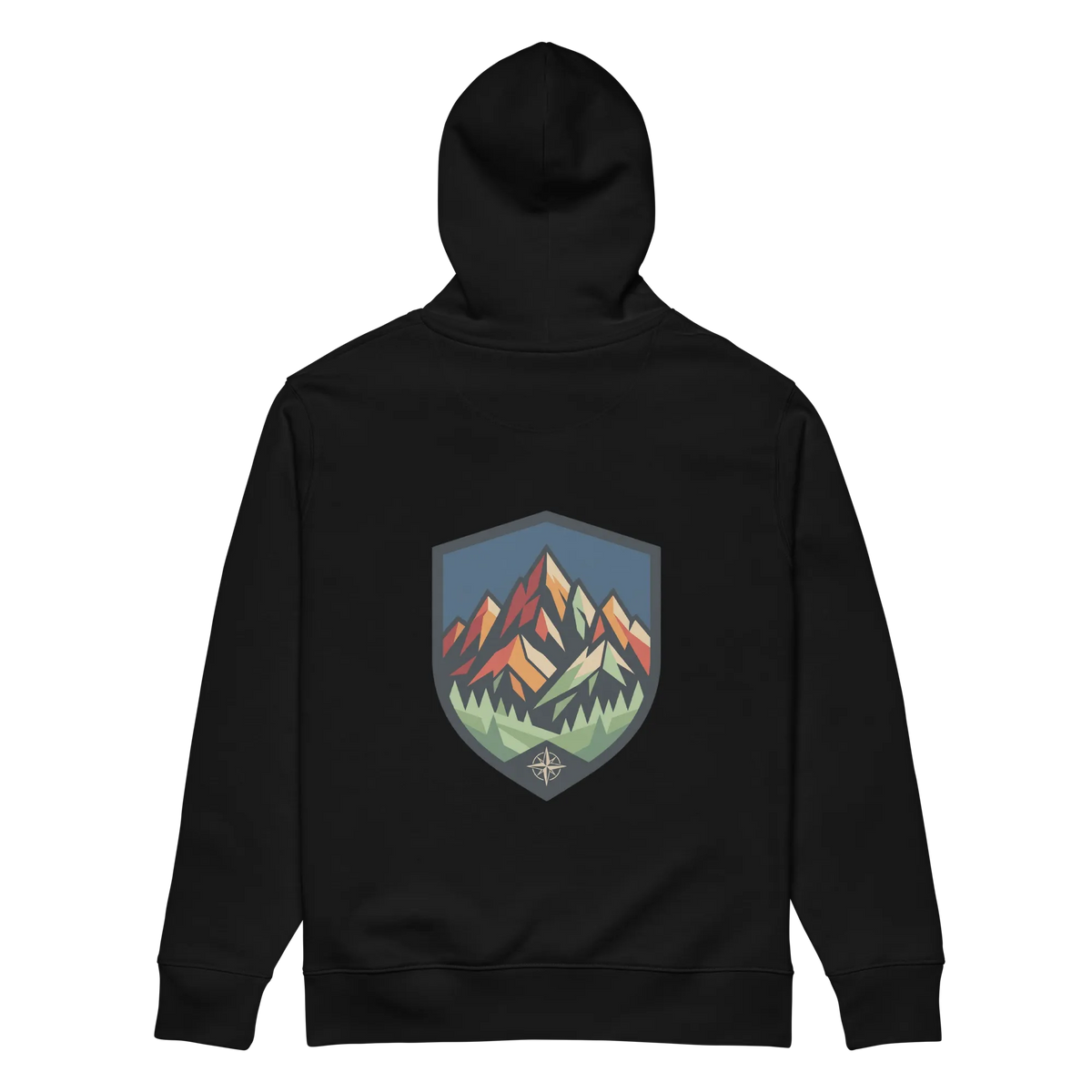 Summit Badge Hoodie - aus Bio Baumwolle