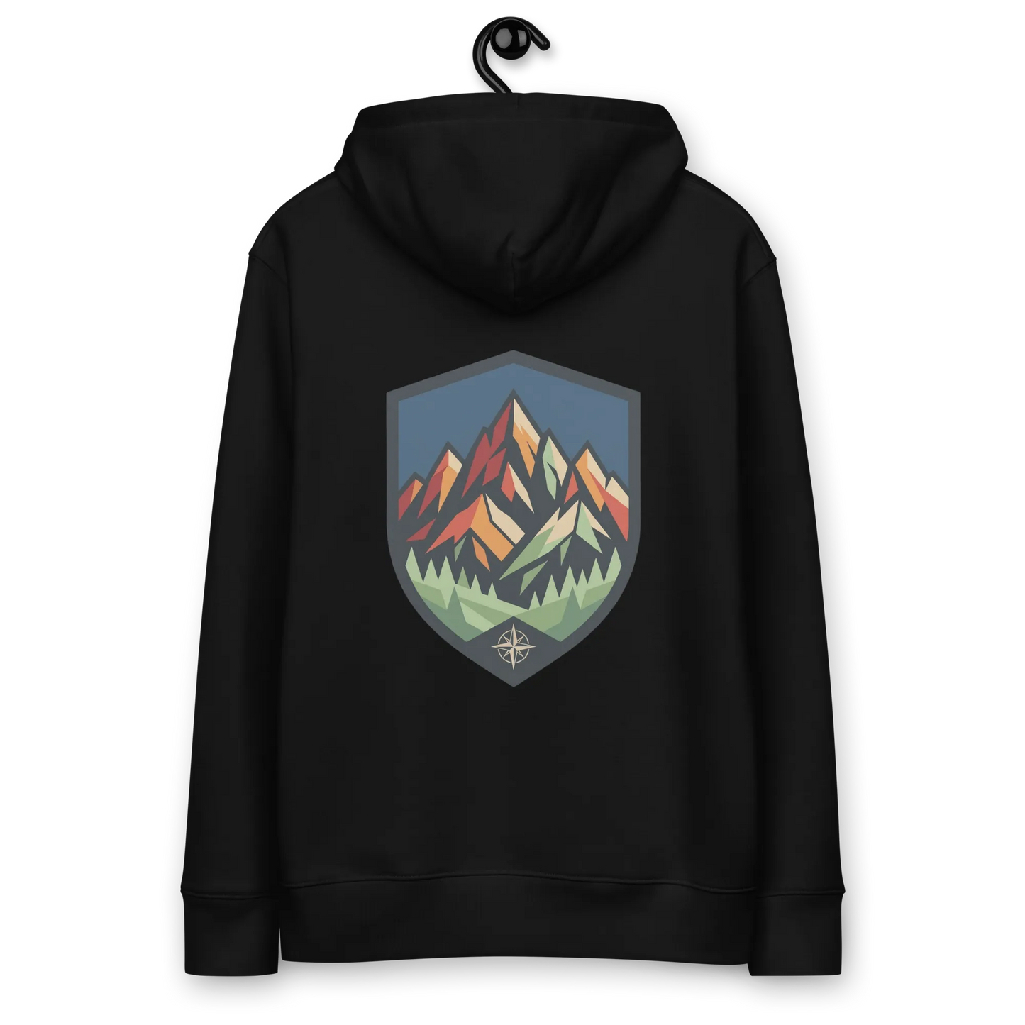 Summit Badge Hoodie - aus Bio Baumwolle