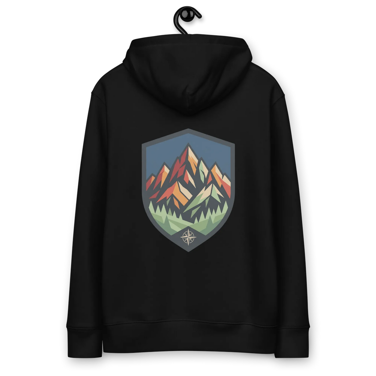 Summit Badge Hoodie - aus Bio Baumwolle