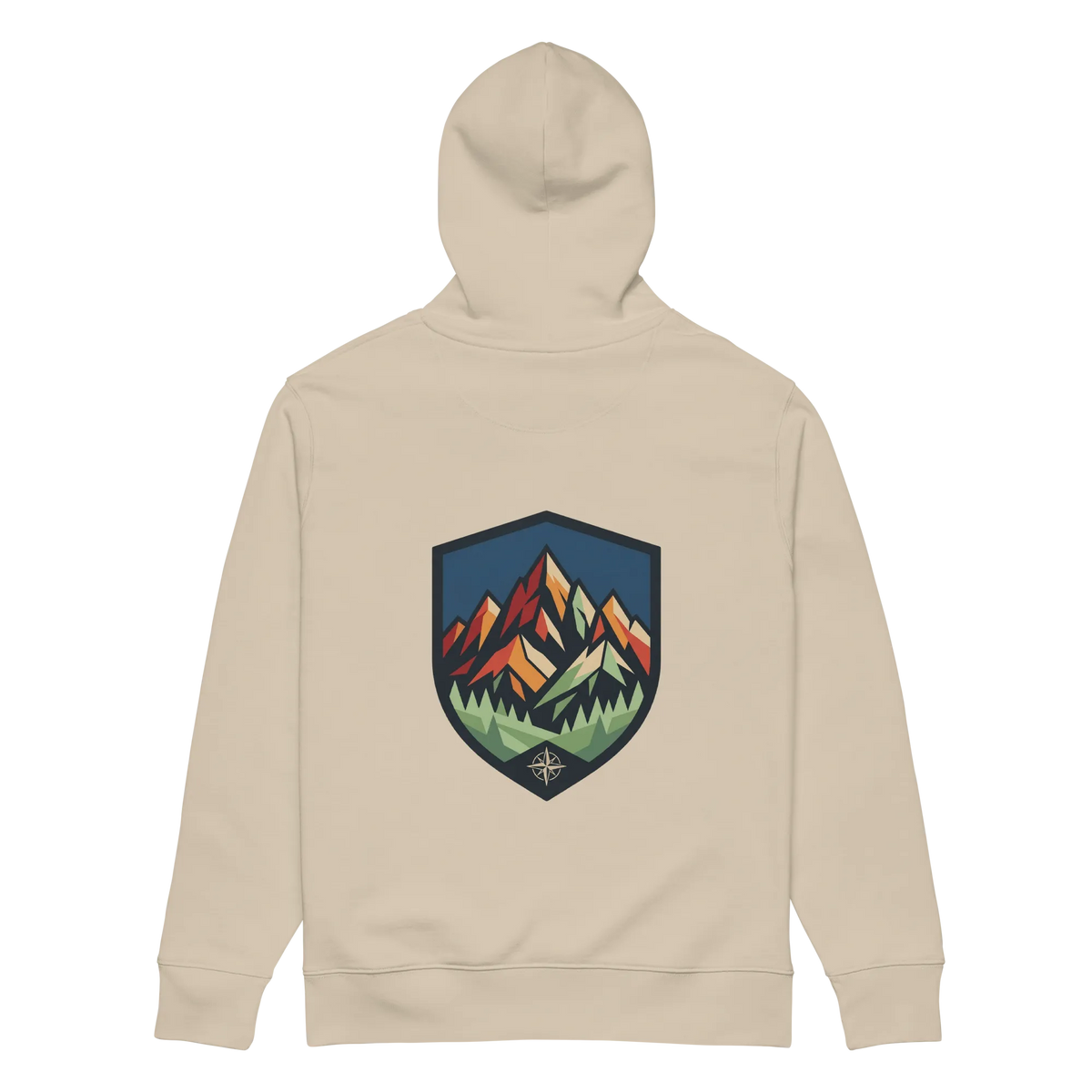 Summit Badge Hoodie - aus Bio Baumwolle