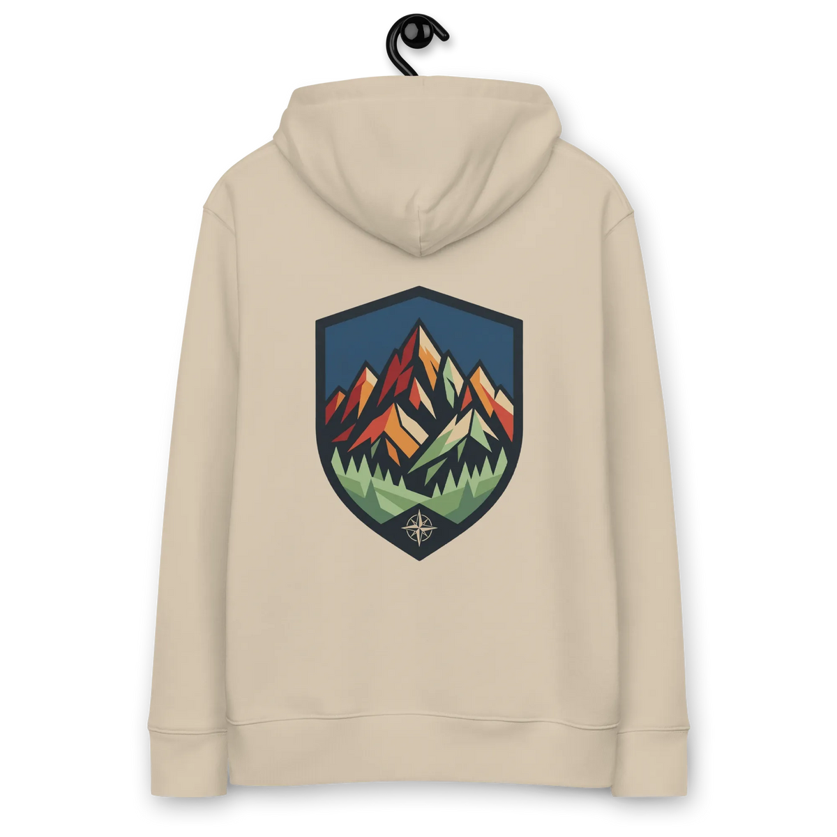 Summit Badge Hoodie - aus Bio Baumwolle