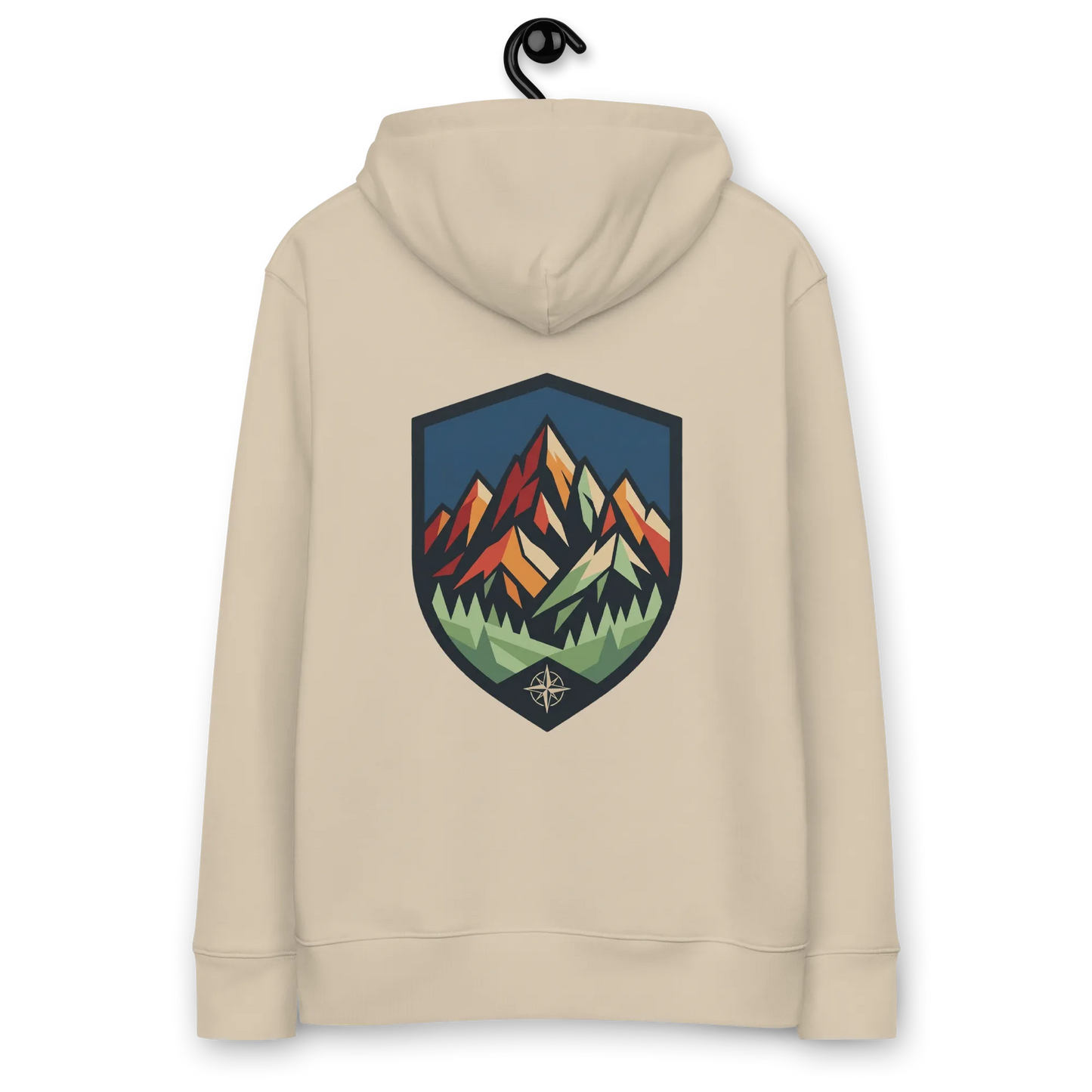 Summit Badge Hoodie - aus Bio Baumwolle
