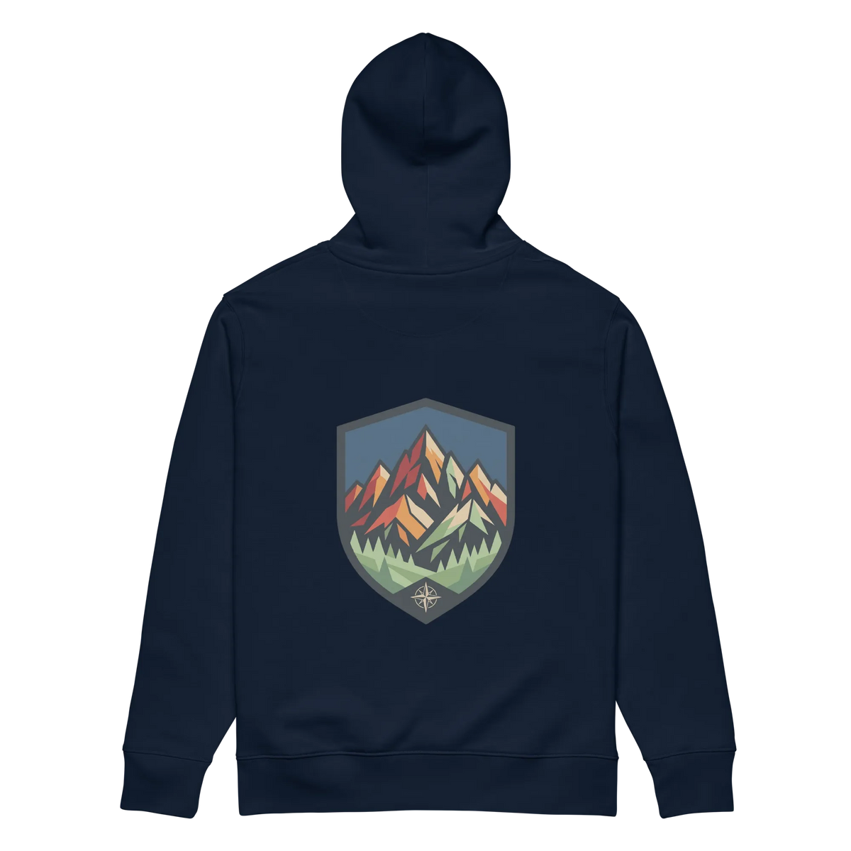 Summit Badge Hoodie - aus Bio Baumwolle