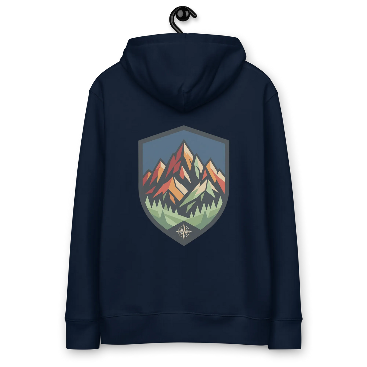 Summit Badge Hoodie - aus Bio Baumwolle