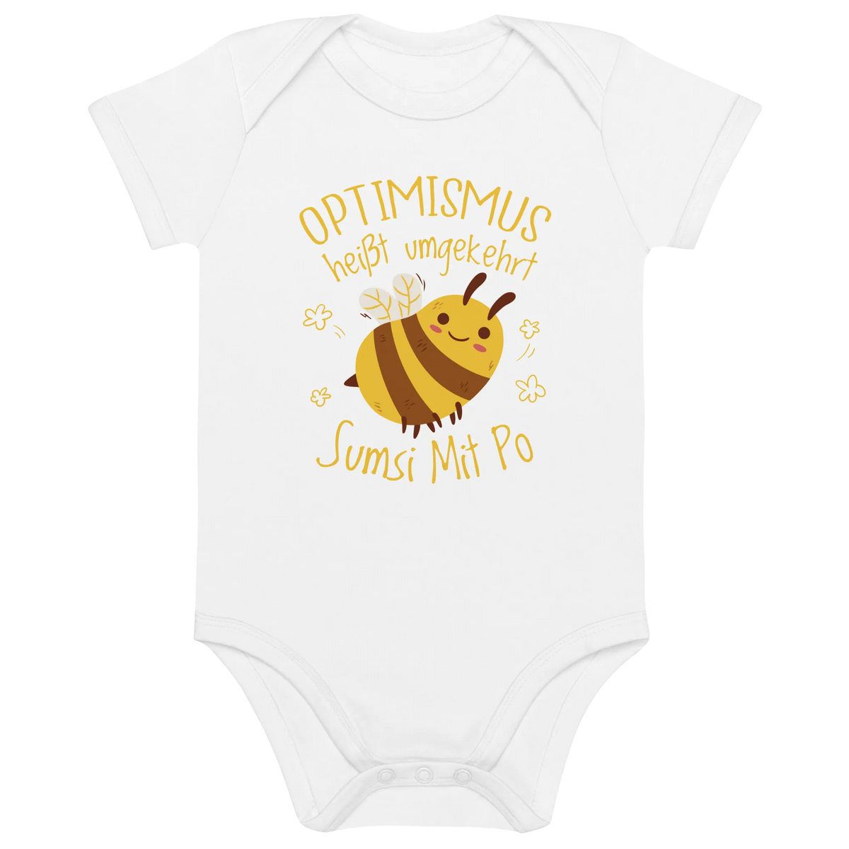 Sumsi mit Po- Baby Body aus Bio Baumwolle