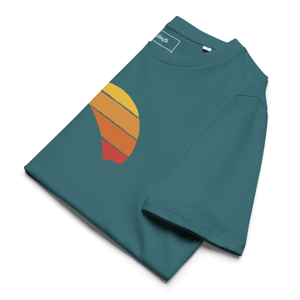 Sunset Design - T-Shirt aus Bio Baumwolle