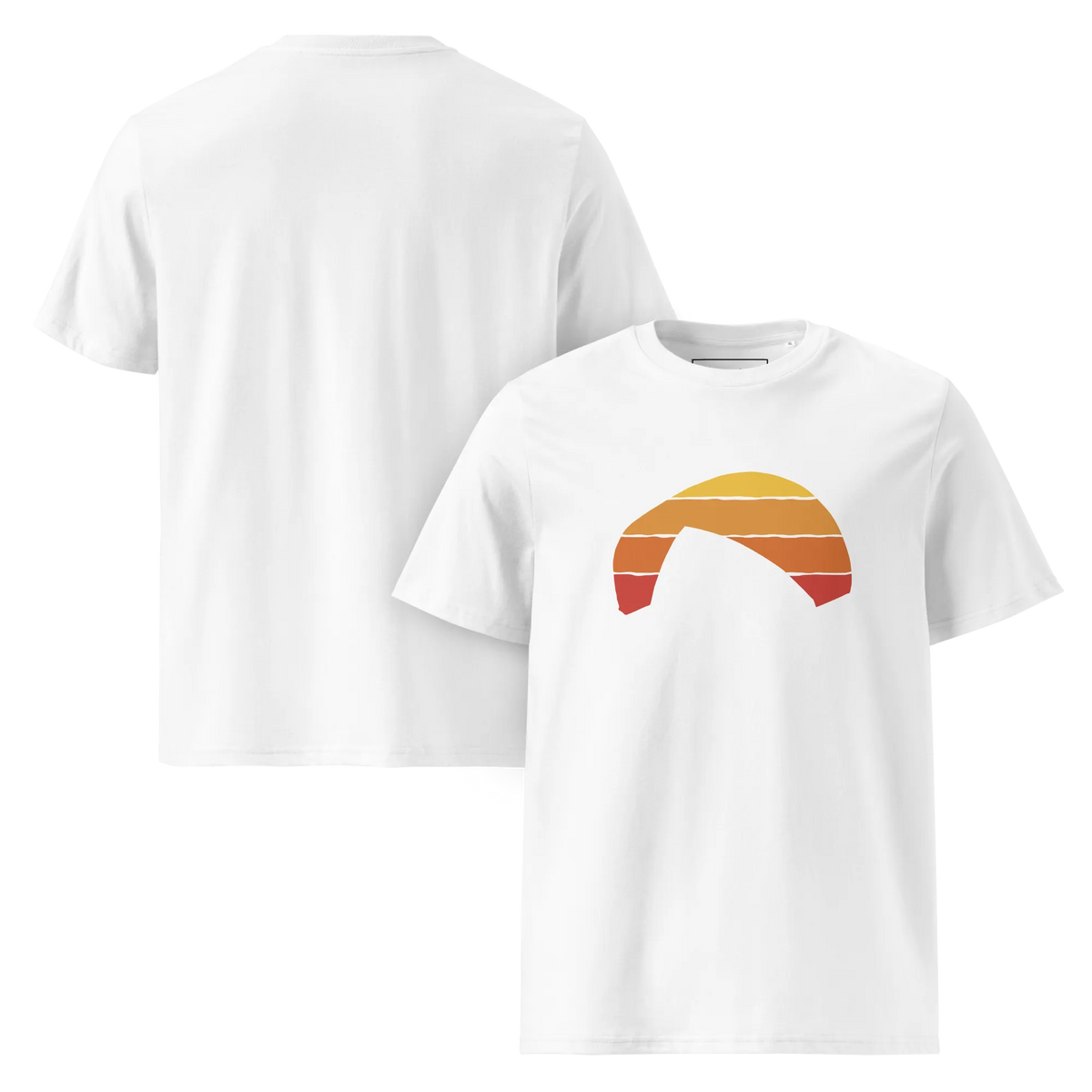 Sunset Design - T-Shirt aus Bio Baumwolle