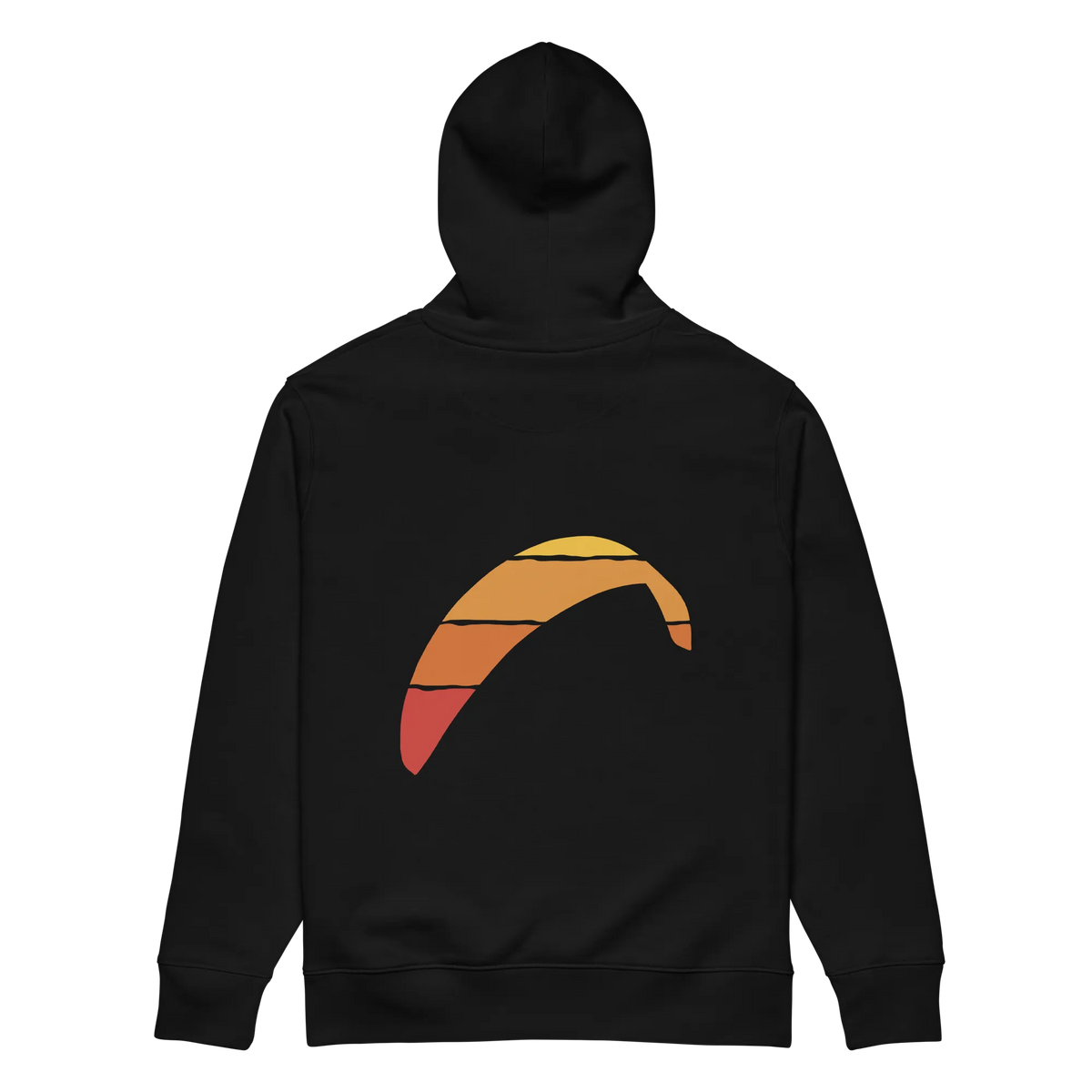 Sunset Design - Hoodie aus Bio Baumwolle