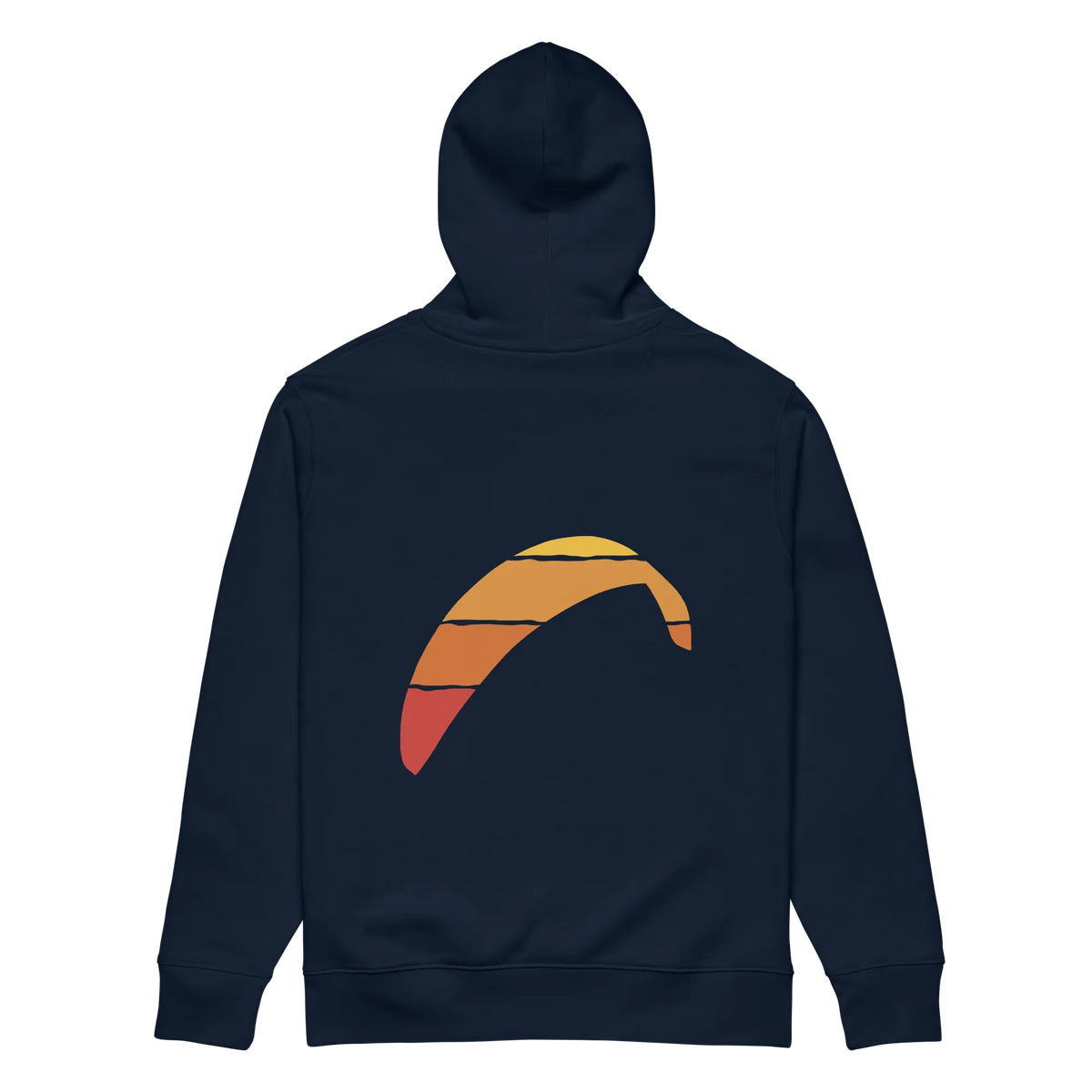 Sunset Design - Hoodie aus Bio Baumwolle
