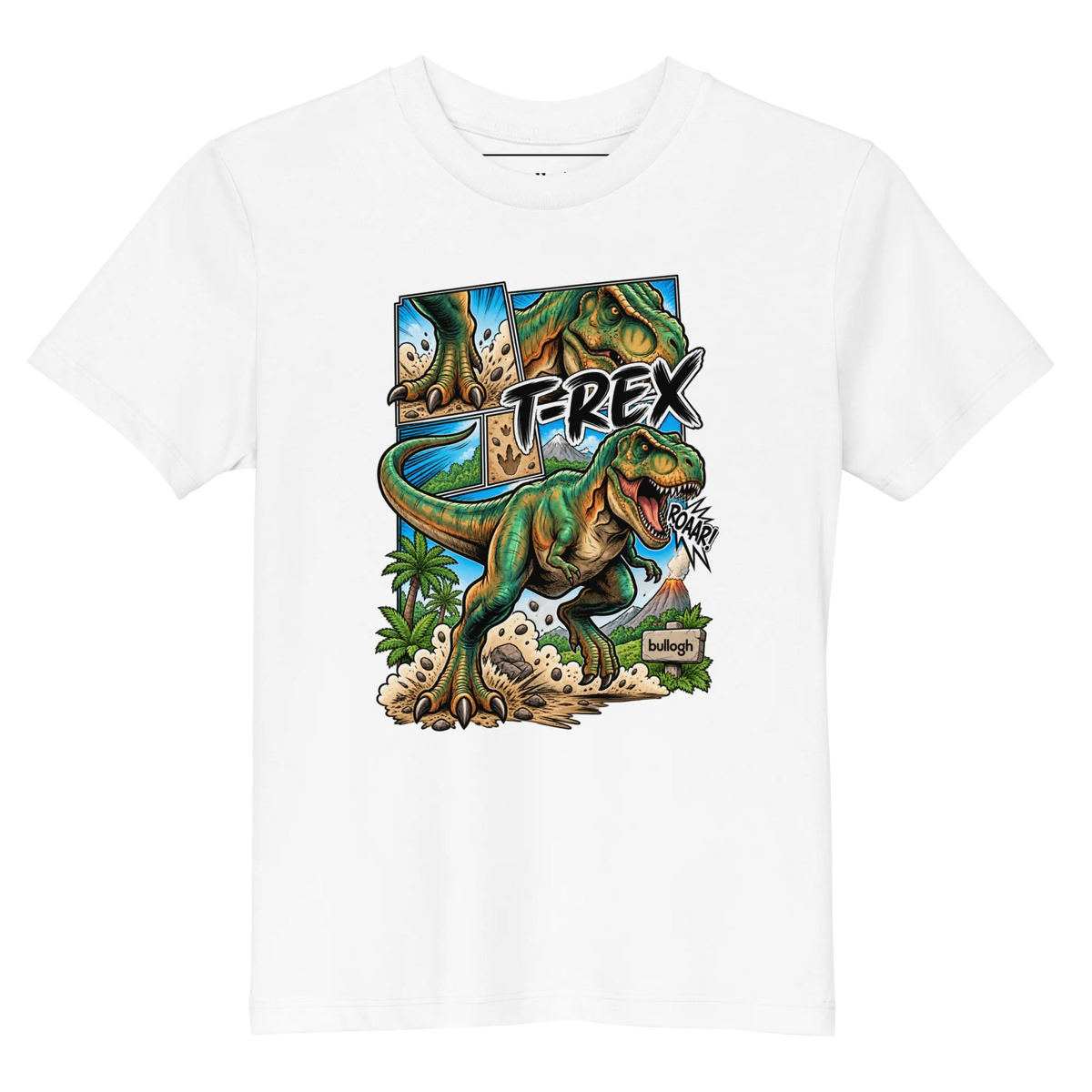 T-Rex - Kinder T-Shirt aus Bio Baumwolle