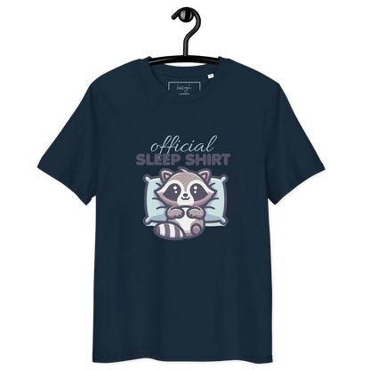 Offizielles Schlafshirt Waschbär – Bio-Baumwolle für Langschläfer