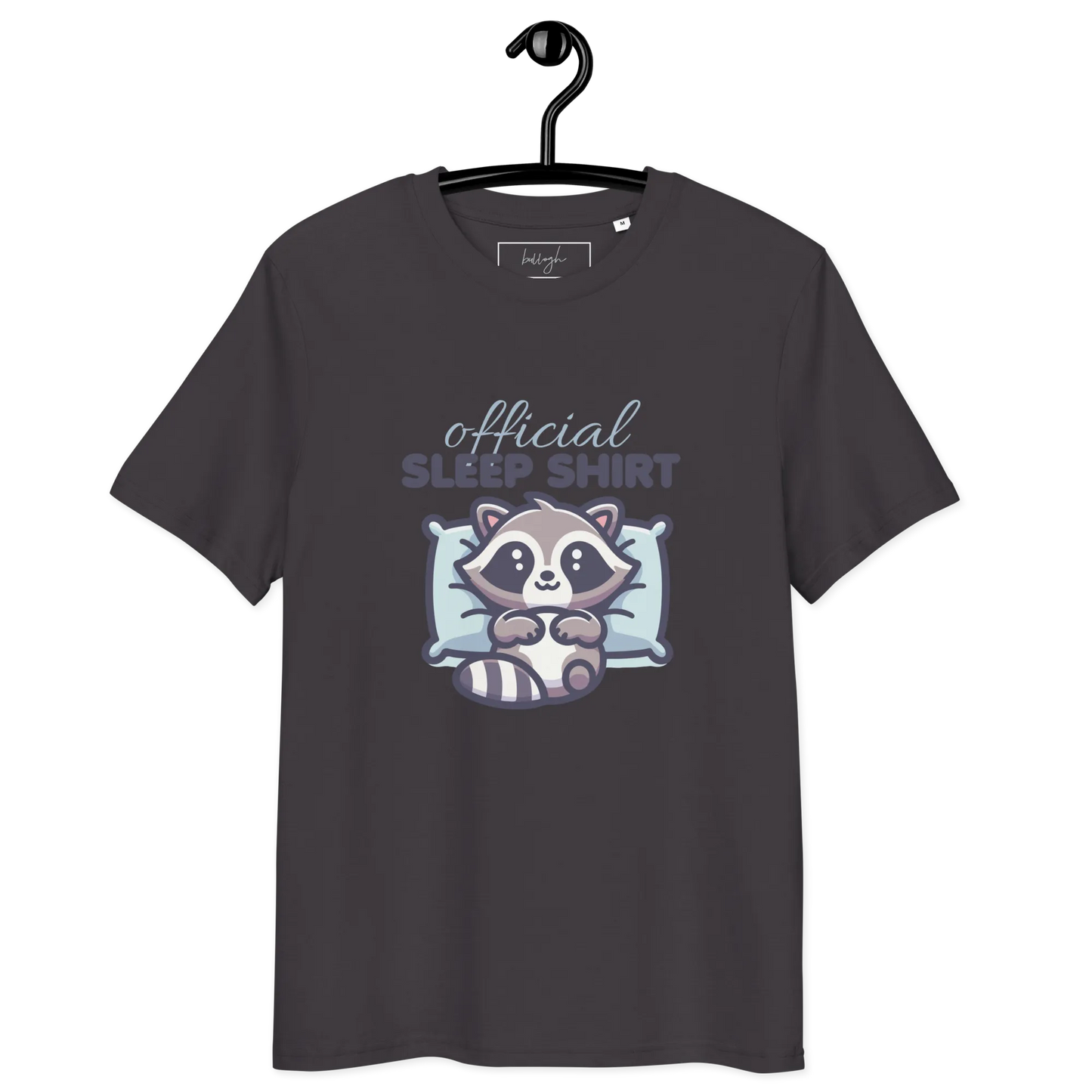 Offizielles Schlafshirt Waschbär – Bio-Baumwolle für Langschläfer