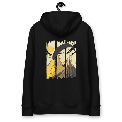 Yellow Paraglider - Hoodie aus Bio Baumwolle