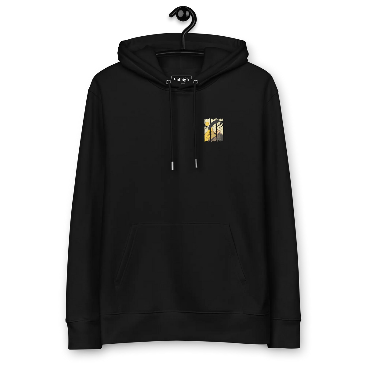 Yellow Paraglider - Hoodie aus Bio Baumwolle