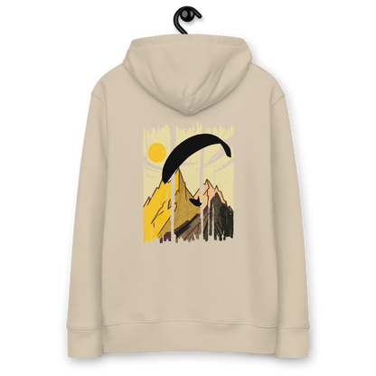 Yellow Paraglider - Hoodie aus Bio Baumwolle