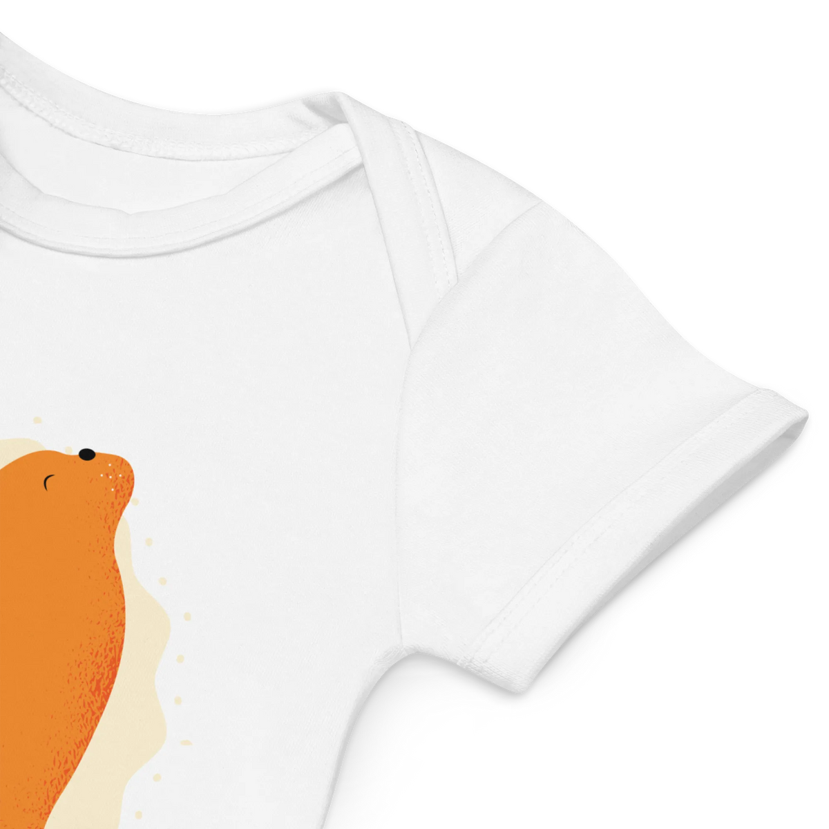 Yoga Frenchie - Baby Body aus Bio Baumwolle
