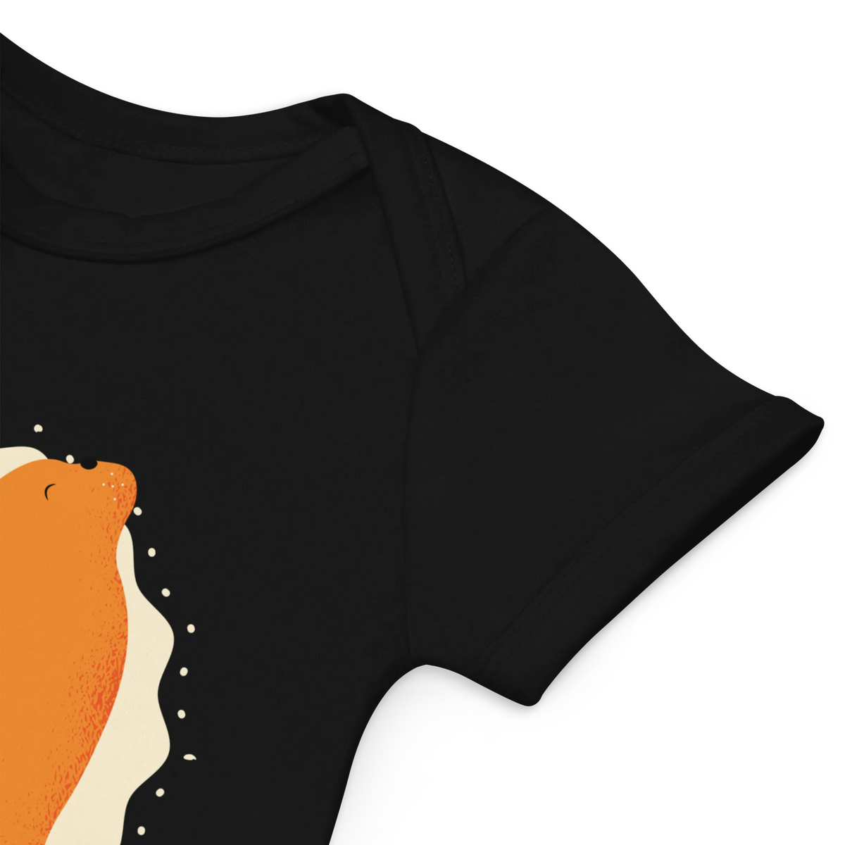 Yoga Frenchie - Baby Body aus Bio Baumwolle