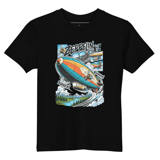 Zeppelin - Kinder T-Shirt aus Bio Baumwolle