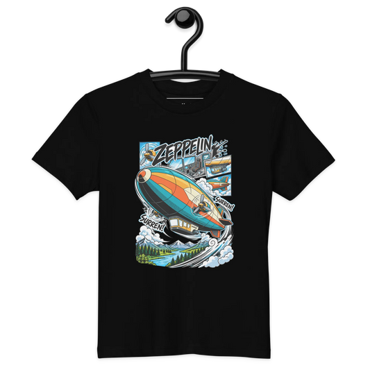Zeppelin - Kinder T-Shirt aus Bio Baumwolle