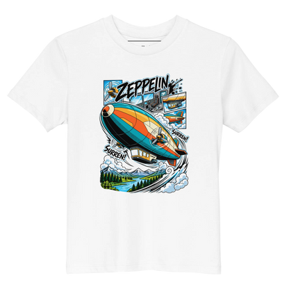 Zeppelin - Kinder T-Shirt aus Bio Baumwolle