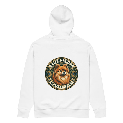 Zwergspitz - Hoodie aus Bio Baumwolle