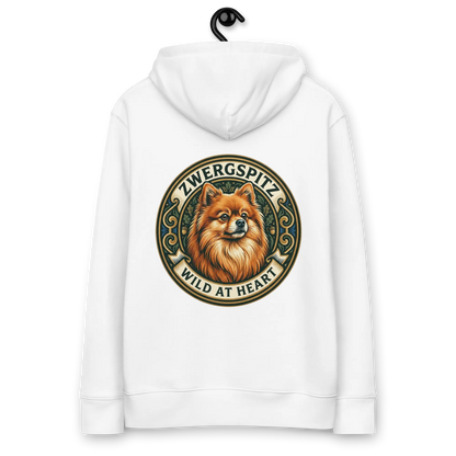 Zwergspitz - Hoodie aus Bio Baumwolle