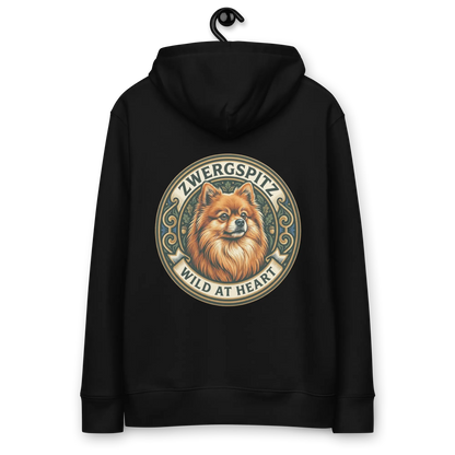 Zwergspitz - Hoodie aus Bio Baumwolle
