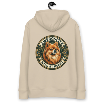 Zwergspitz - Hoodie aus Bio Baumwolle