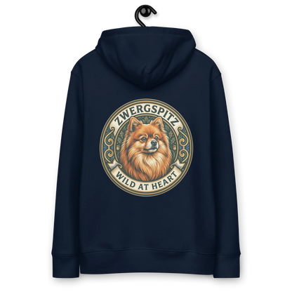 Zwergspitz - Hoodie aus Bio Baumwolle