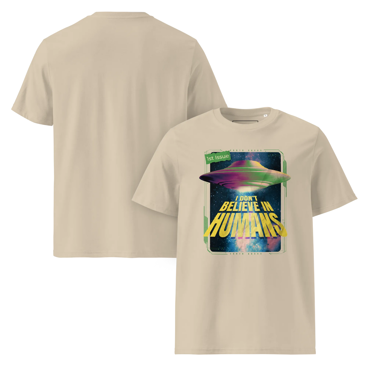 believe in Humans – T-Shirt aus Bio Baumwolle