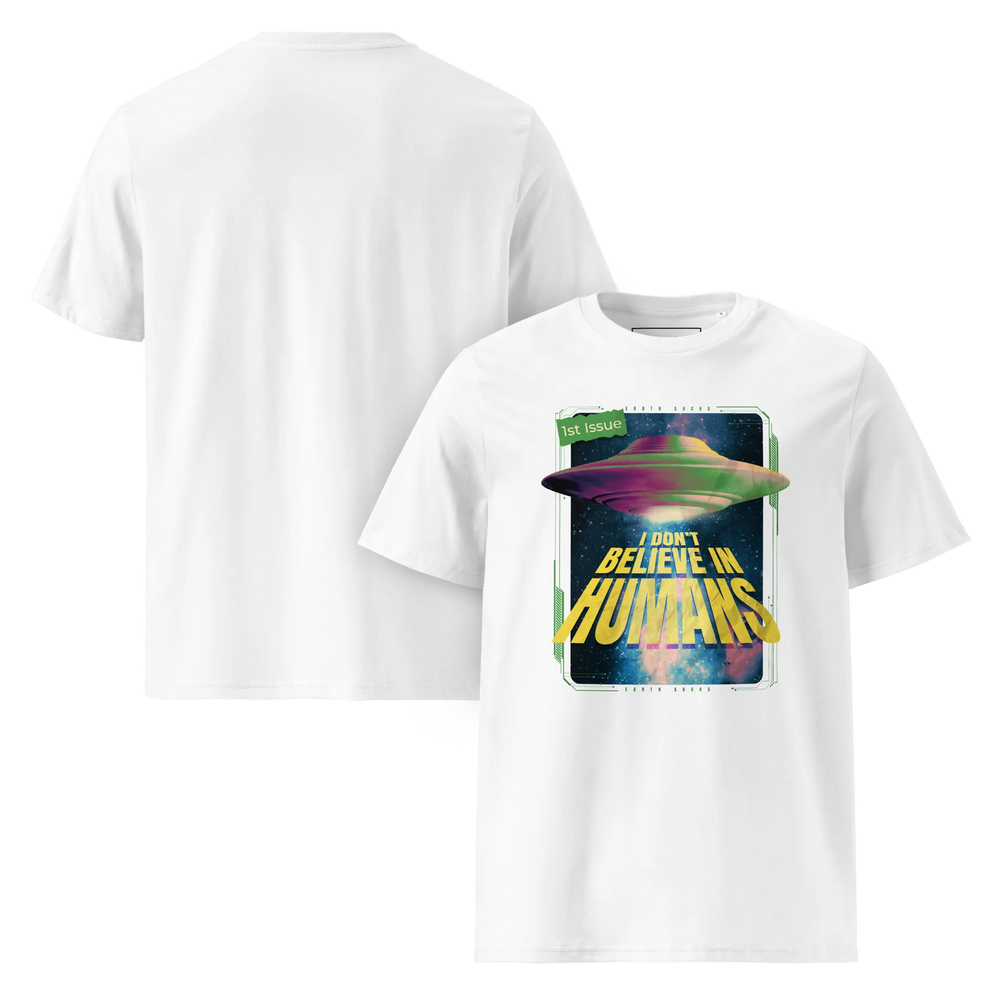 believe in Humans – T-Shirt aus Bio Baumwolle