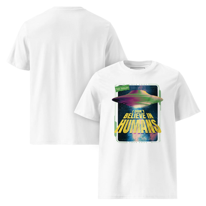 believe in Humans – T-Shirt aus Bio Baumwolle