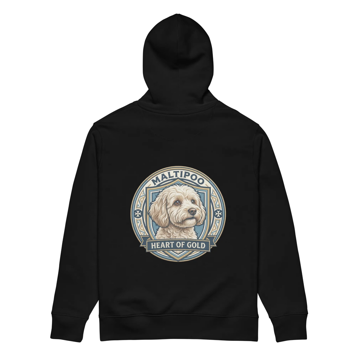 Maltipoo - Hoodie aus Bio Baumwolle