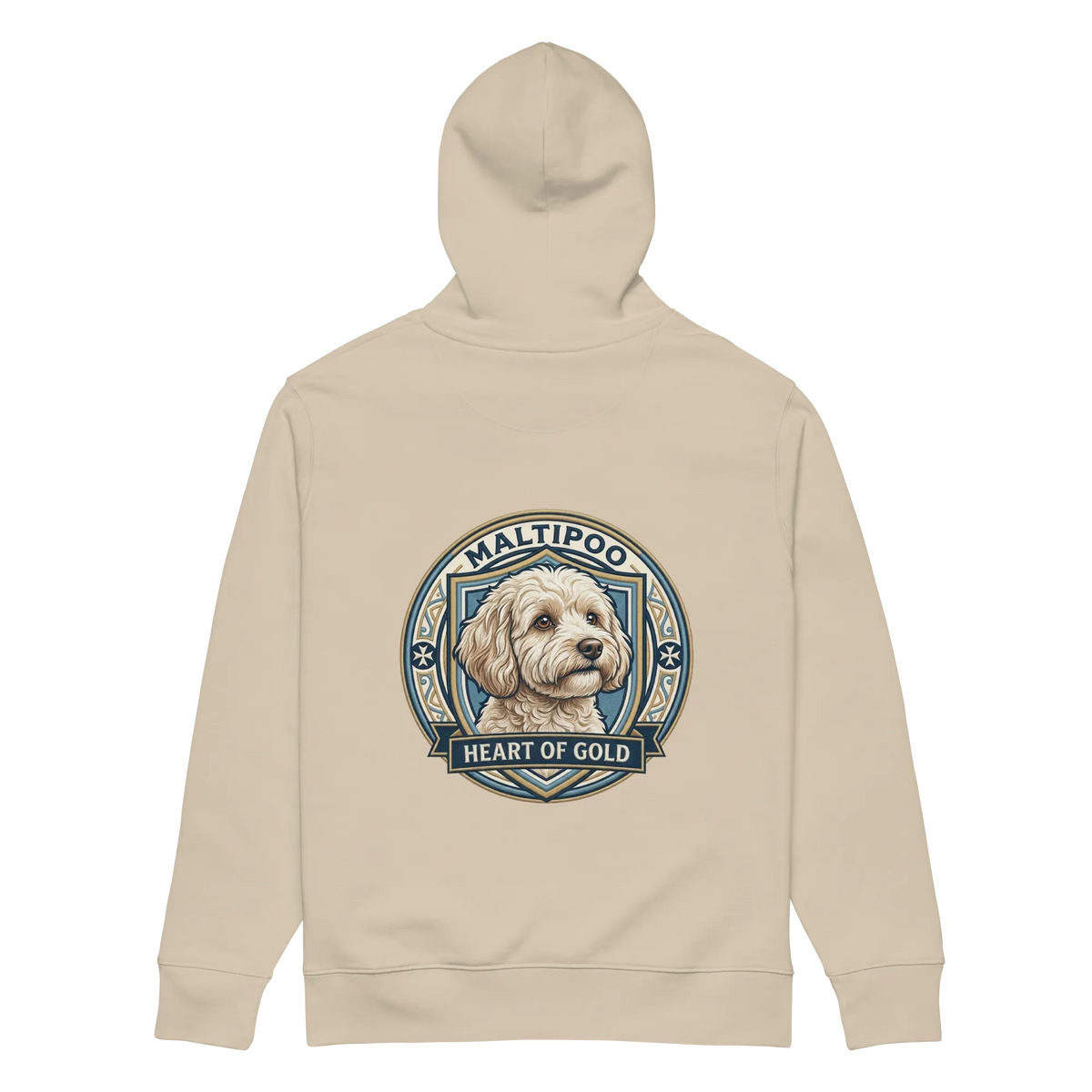 Maltipoo - Hoodie aus Bio Baumwolle