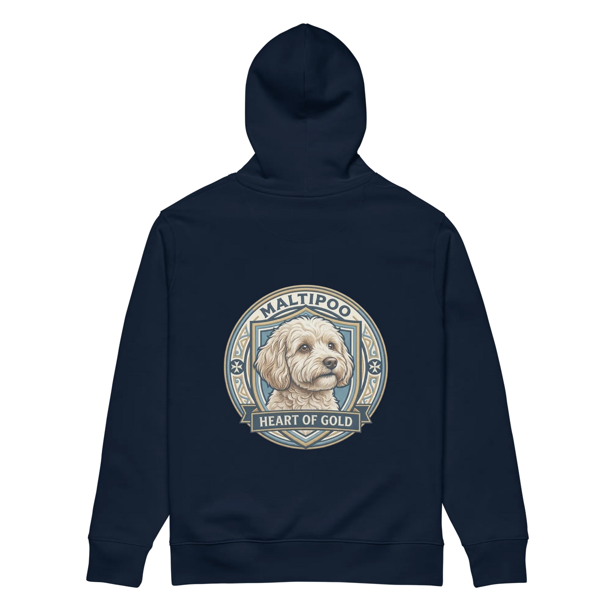 Maltipoo - Hoodie aus Bio Baumwolle