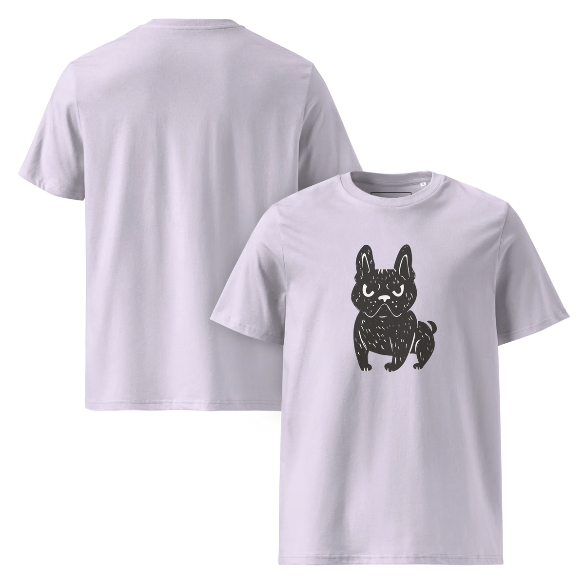 Grumpy Frenchie – T-Shirt aus Bio Baumwolle