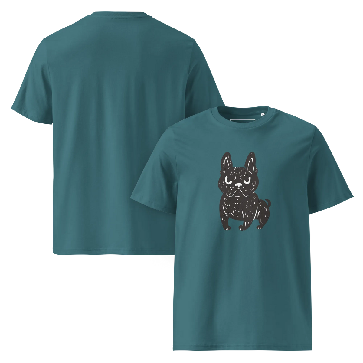 Grumpy Frenchie – T-Shirt aus Bio Baumwolle